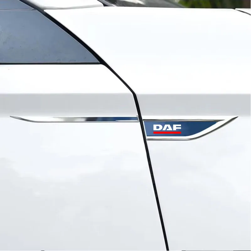 Car Door Side Fender Blade Logo Emblem Badge Decal Sticker For DAF Truck XF 105 106 CF85 360 460 MX11 EURO 6 Auto Accessorie view 2