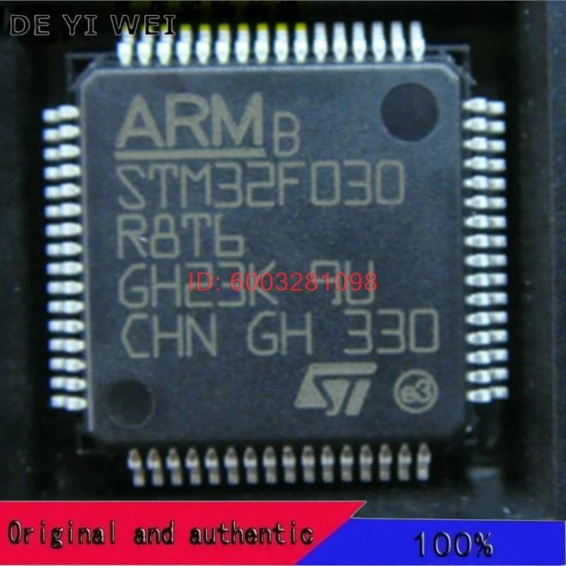 1 قطعة/الوحدة STM32F030R8T6 STM32F030RCT6 STM32F030C6T6 STM32F030C8T6 STM32F030CCT6 QFP 100% منتج جديد الأصلي