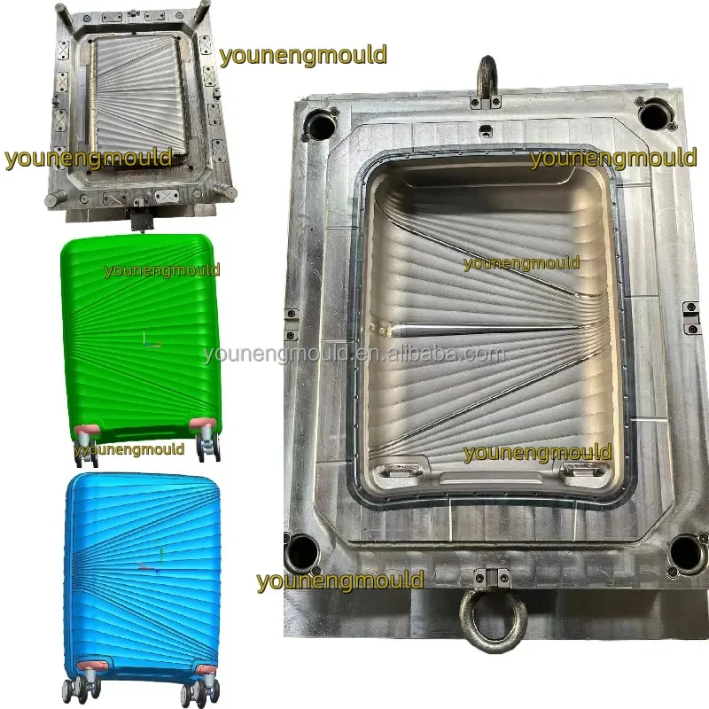 Luggage box plastic mold processing, bag plastic company, suitcase plastic mold production factory