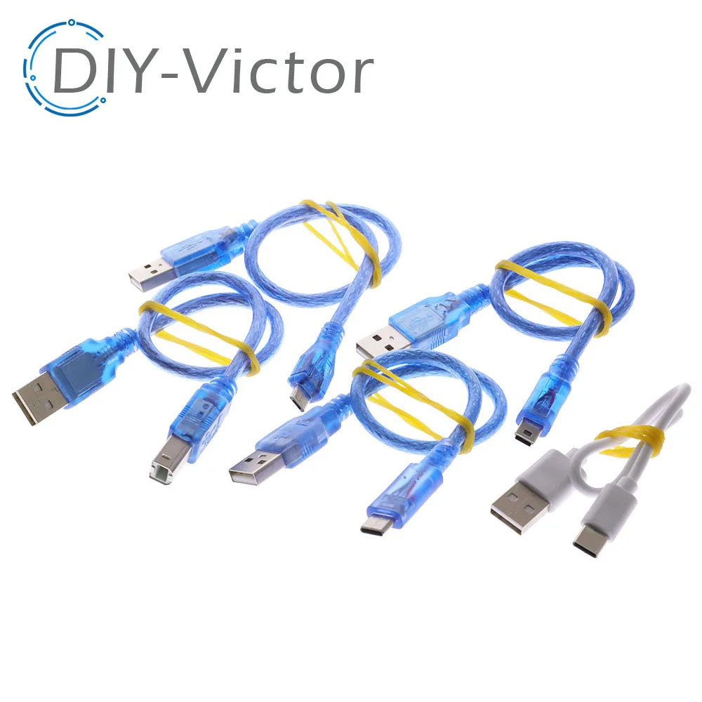 Kabel USB 30 cm UNO R3 / Mega 2560 R3/ ADK USB-A do USB-B do Arduino MINI TYPE-C MICRO Kabel do drukarki