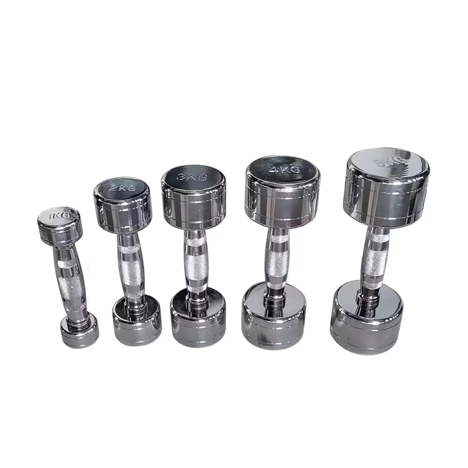 Dumbbell electroplating dumbbell 1-10KG pure steel small dumbbell set men and women dedicated