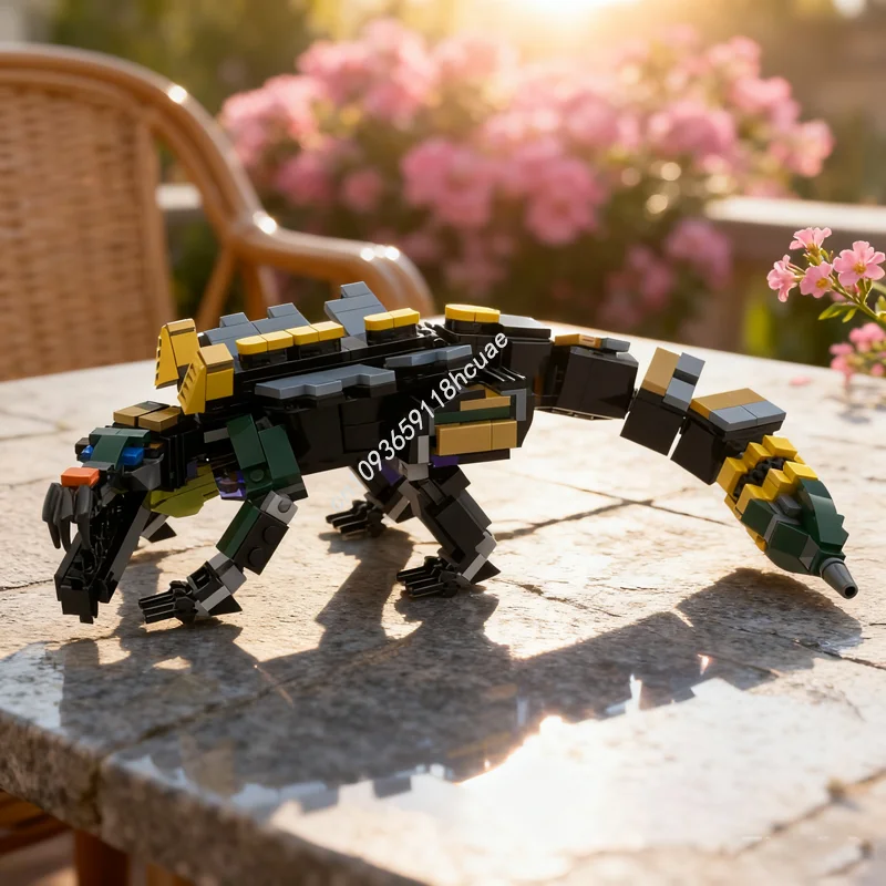 

828pcs MOC Snapmaw And Apex Horizon Gamesed Model Building Blocks Christmas Gift Construction Creative Toys Idea Brick Kids