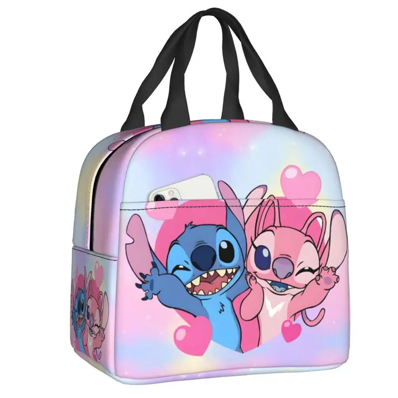 

Custom Stitch Printed Lunch Bag Men Women Cute Cartoon Cooler Thermal Insulated Lunch Boxes for Adult Office