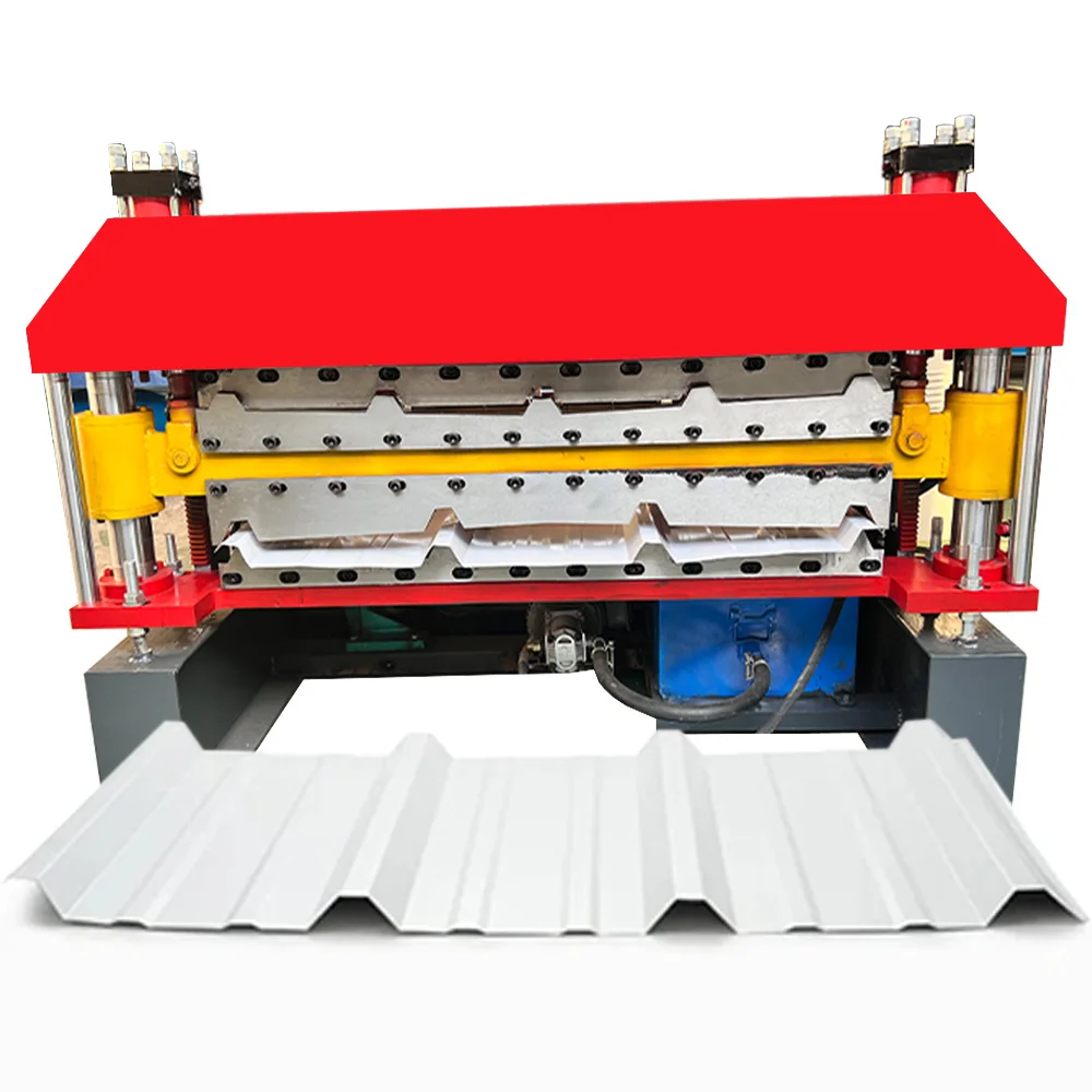 Quick-Change Roof Sheet Machine with Versatile Tile Making Machine Switching Between Trapezoid and IBR Profiles