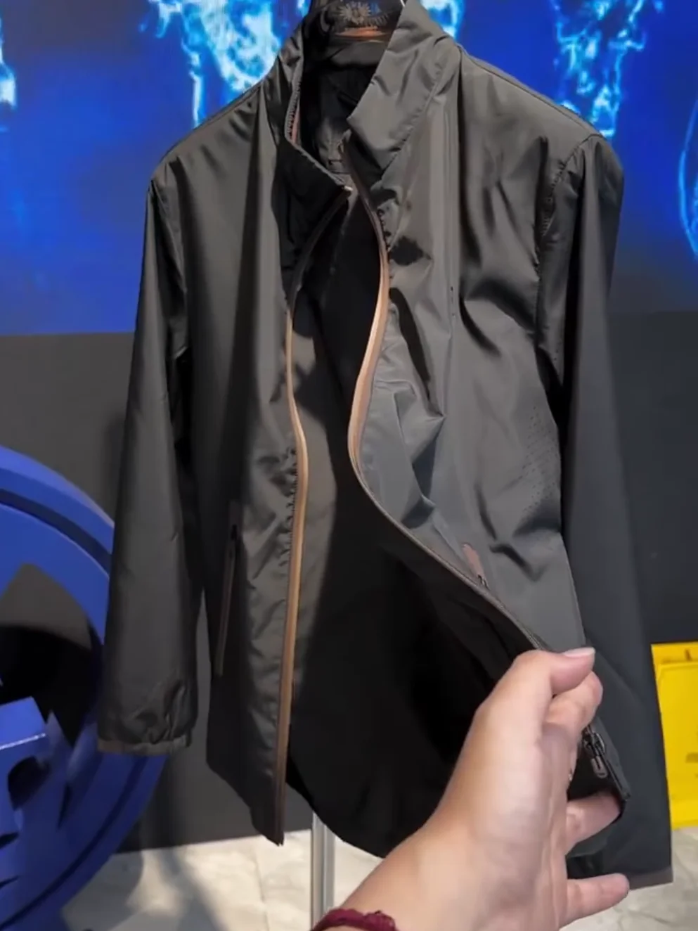 

Мужская повседневная куртка с воротником-стойкой, удобная, универсальная, приталенная, для весны и осени, новинка, модная.