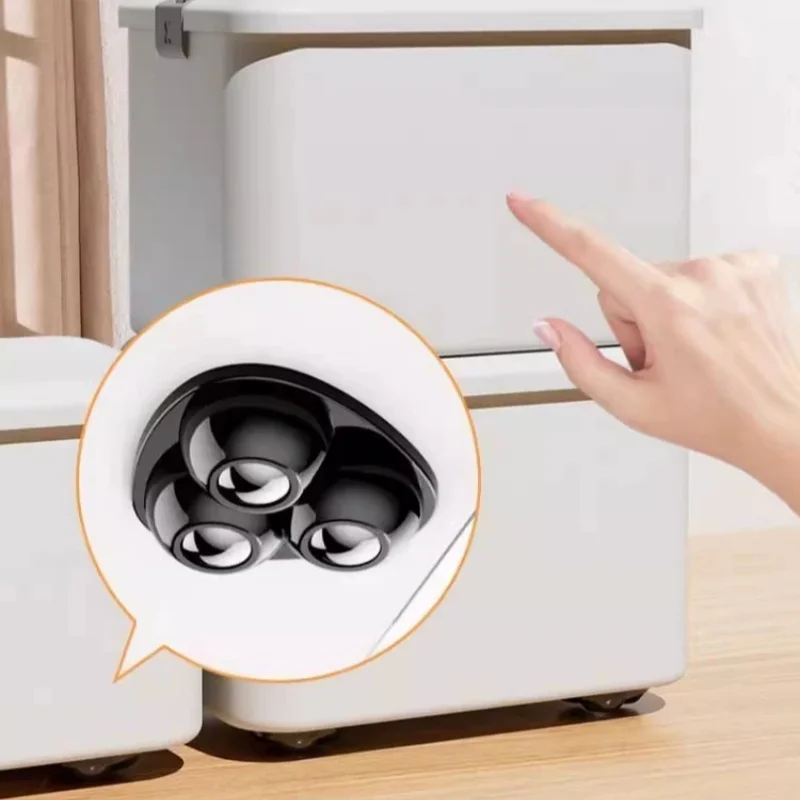 360degree rotating universal wheel furniture bottom no drilling adhesive ball pulley load-bearing universal caster can be moved