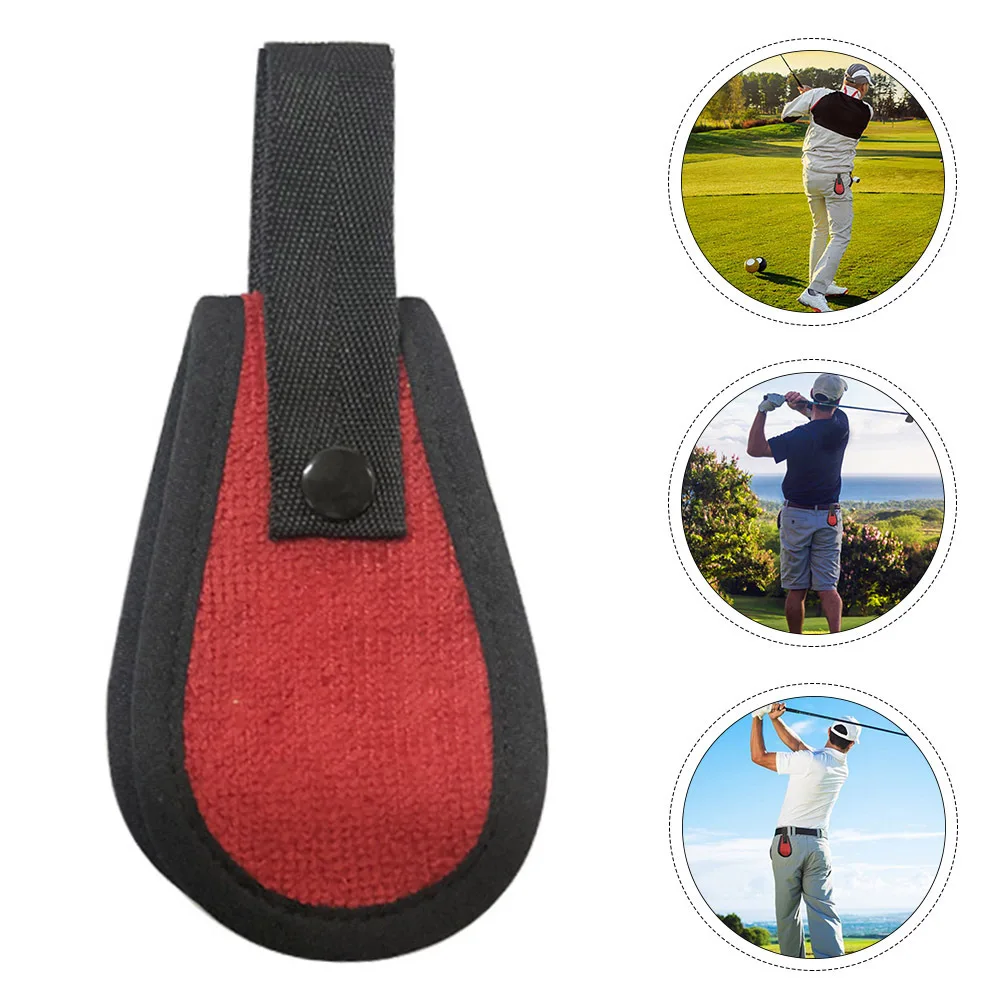 

1Pcs Mini Golf Ball Cleaner Cloth Dual-Layer Towel for Outdoor Sports Convenient Ball Cleaning Tool on