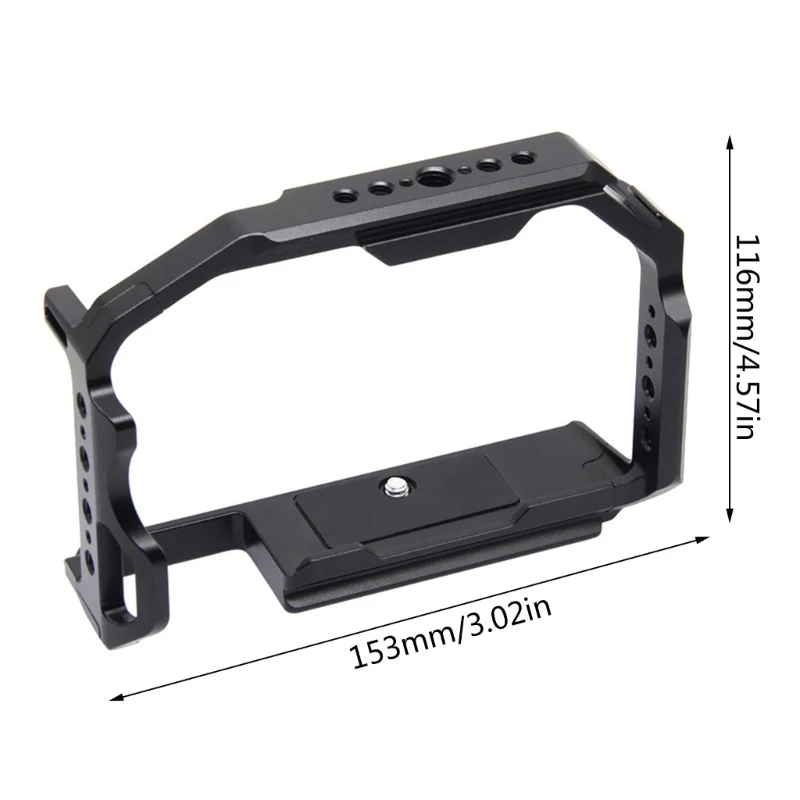 Camera Cage Protections Frame for XH2 / XH2S Cold Shoe Mount Vertical Microphones Holder DIY Extension