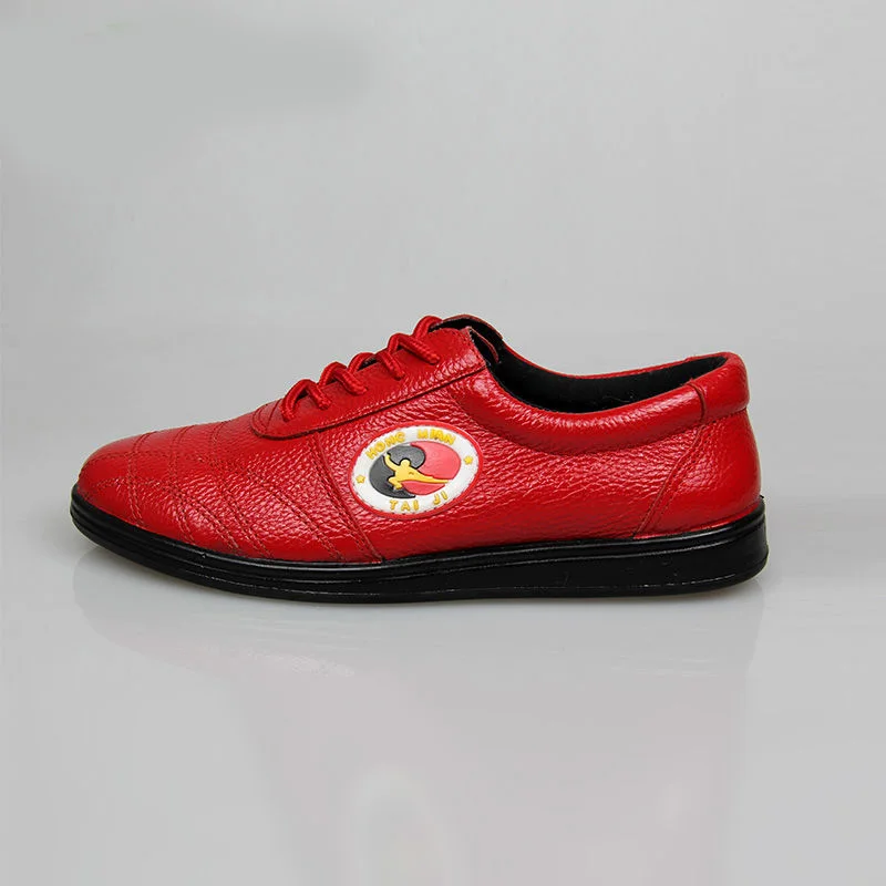 2025 New Men's and Women's Luxury Brand Taekwondo Shoes Kung Fu Shoes Wearable Taiji Shoes Leather Taiji Shoes