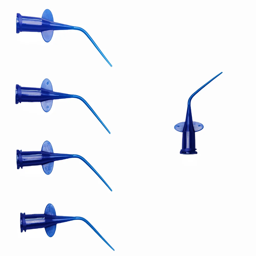 

50pcs Dental Endo Irrigation Tips, 0.25mm Disposable Root Canal Syringe Needles for Endodontic Therapy & Cleaning
