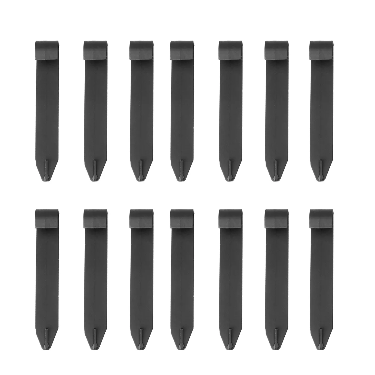 

32pcs Irrigation Bracket 16Mm Pe Ground Rod Tool Plastic Bracing Piece For Drip Micro Watering System Lawn Garden Greenhouse