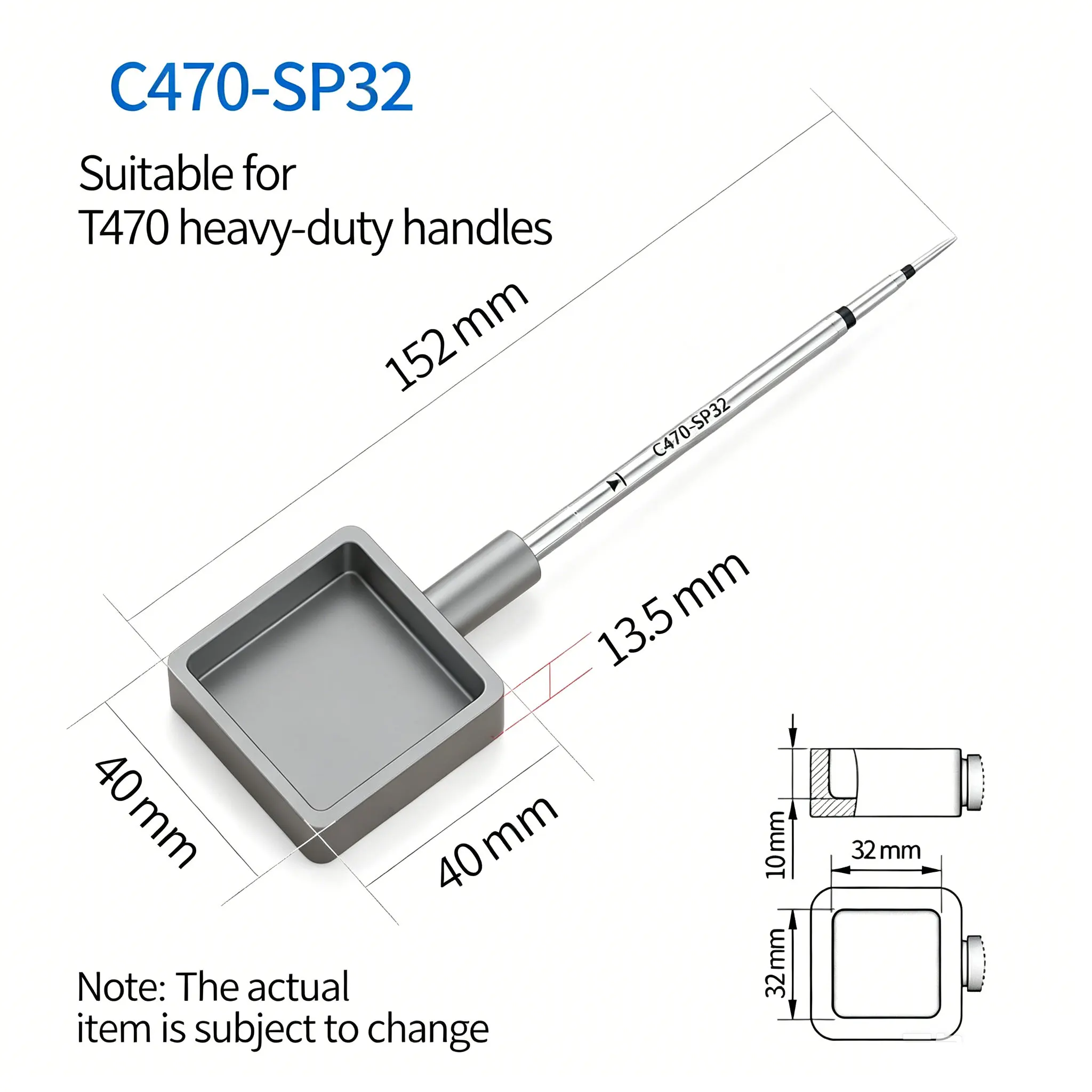 for JBC C470 Soldering Iron Tips C470-SP01 SP32 SP40 Solder tip C470-003 055 16DK 061 002 014 019 T470HD handles replacement tip