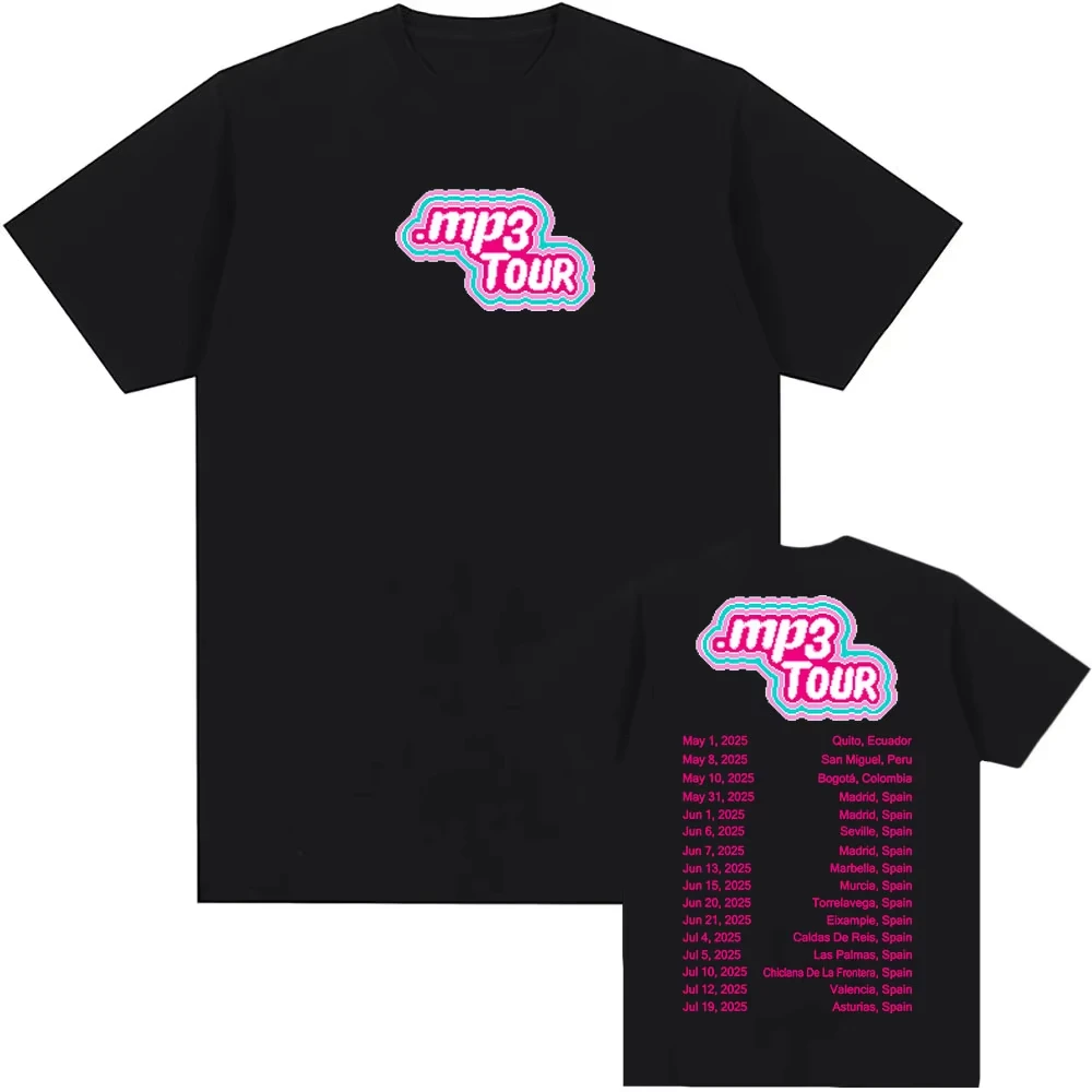 

Emilia Mernes MP3 Tour 2025 T-shirt Cotton Summer Men Women Tshirts Short Sleeve Round Neck Male T Shirt Singer Printing Clothes