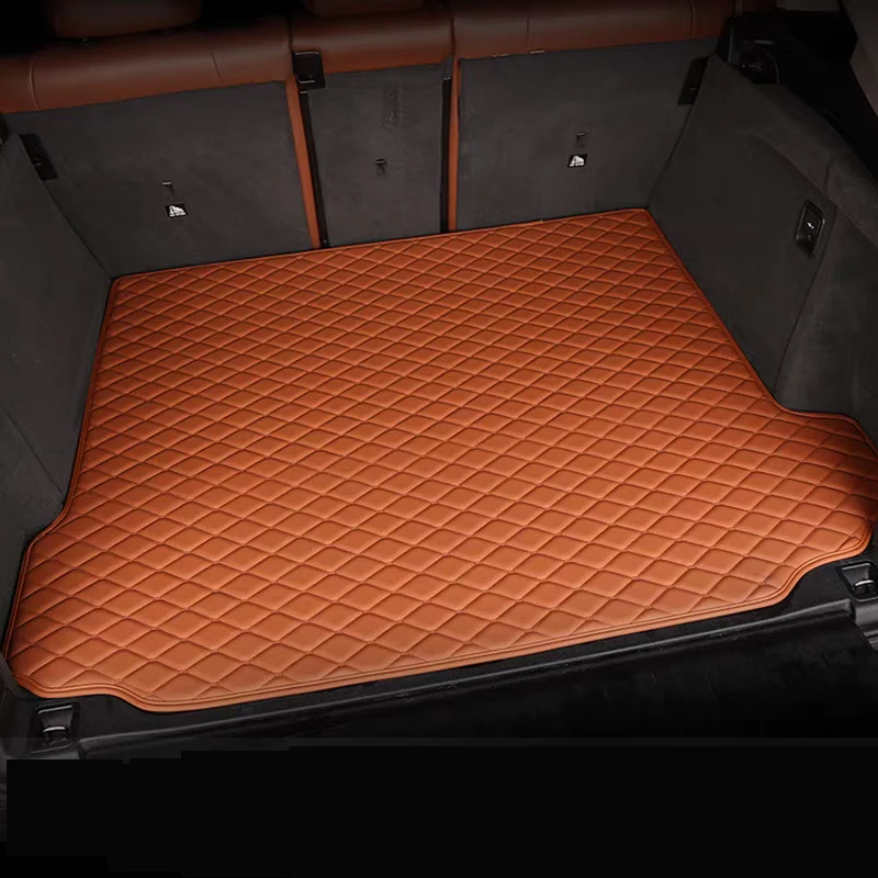 Durable Custom Leather Colorful Car Trunk Mat For Chery Tiggo 2 Year 2016-2025 Auto Carpet Interior Parts