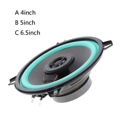 100W Universal Car HiFi Coaxial Speaker 2 Way Music Horn Frequency Speaker Dropship