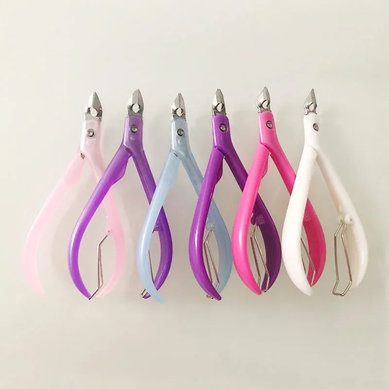 ABS Handle Toenail Ingrown Nail Art Cuticle Nipper Clipper Edge Cutter Manicure Scissor Plier Tool Pedicure Dead Skin Remover