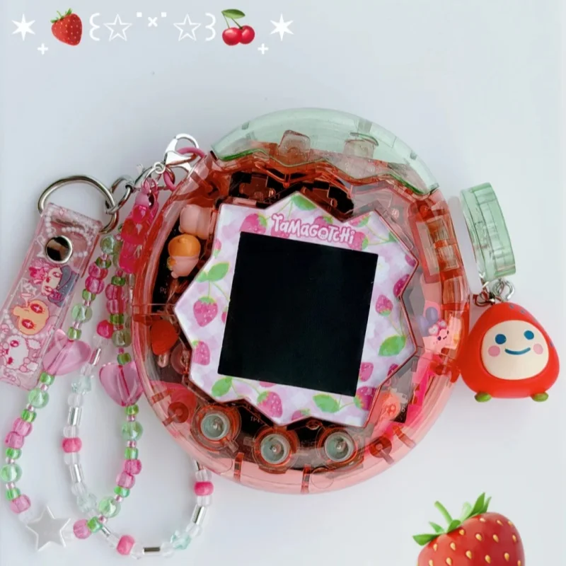 Paradise Replacement Cover Color Block Laser Glitter Transparent Protective Case For Tamagotchi Paradise - view 6