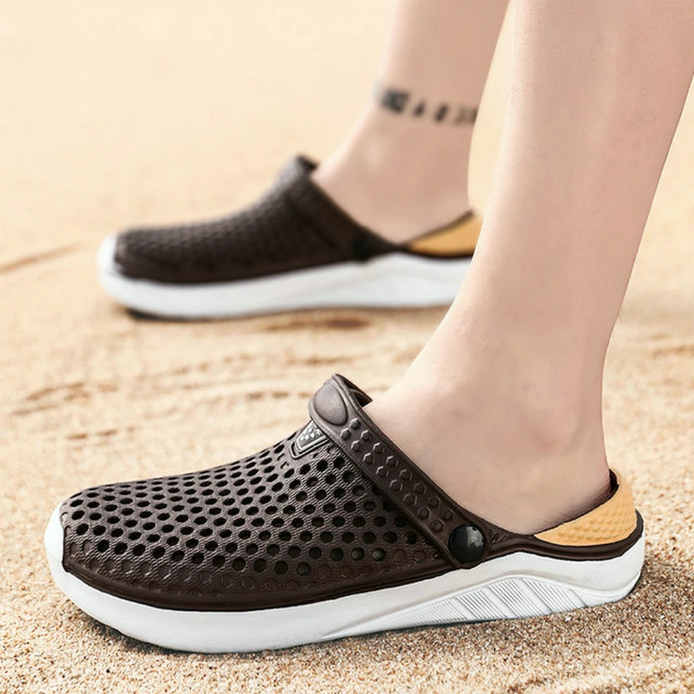 

2026 Unisex Fashion Beach Sandals Thick Sole Slipper Waterproof Anti-Slip Sandals Flip Flops for Women Men