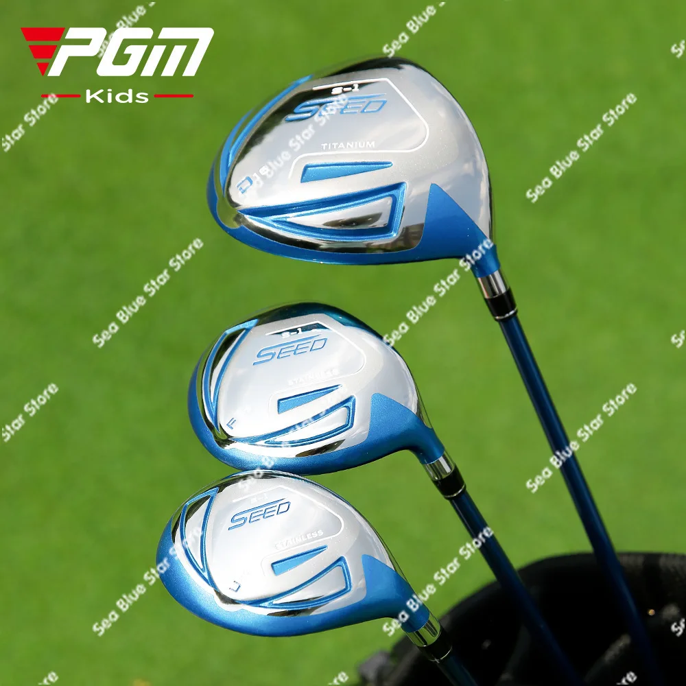 

Титановые клюшки для гольфа №. Детские клюшки для гольфа PGM, 1 шт., для начинающих мальчиков и девочек, с карбоновым корпусом