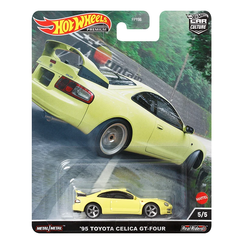 Original Hot Wheels Premium Car Culture Mountain Drifters Diecast 1:64 Voiture Toyota AE86  Honda Nsx Kid Boys Toys for Children