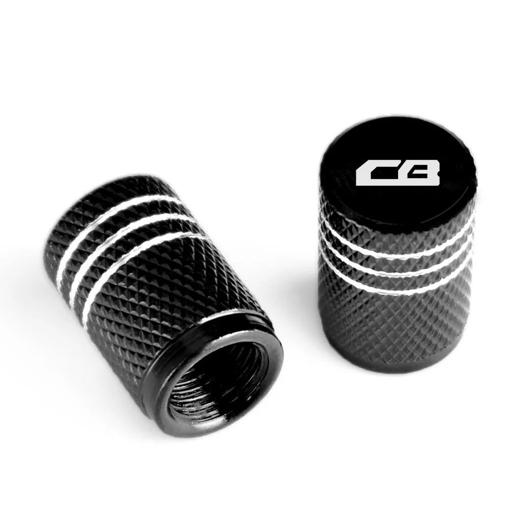 For Honda CB125R CB125F CB190r CB300R CB400 Motorcycle Tire Air Valve Caps Moto Wheel Tyre Dust Stems Cover CB 125 190 300 400