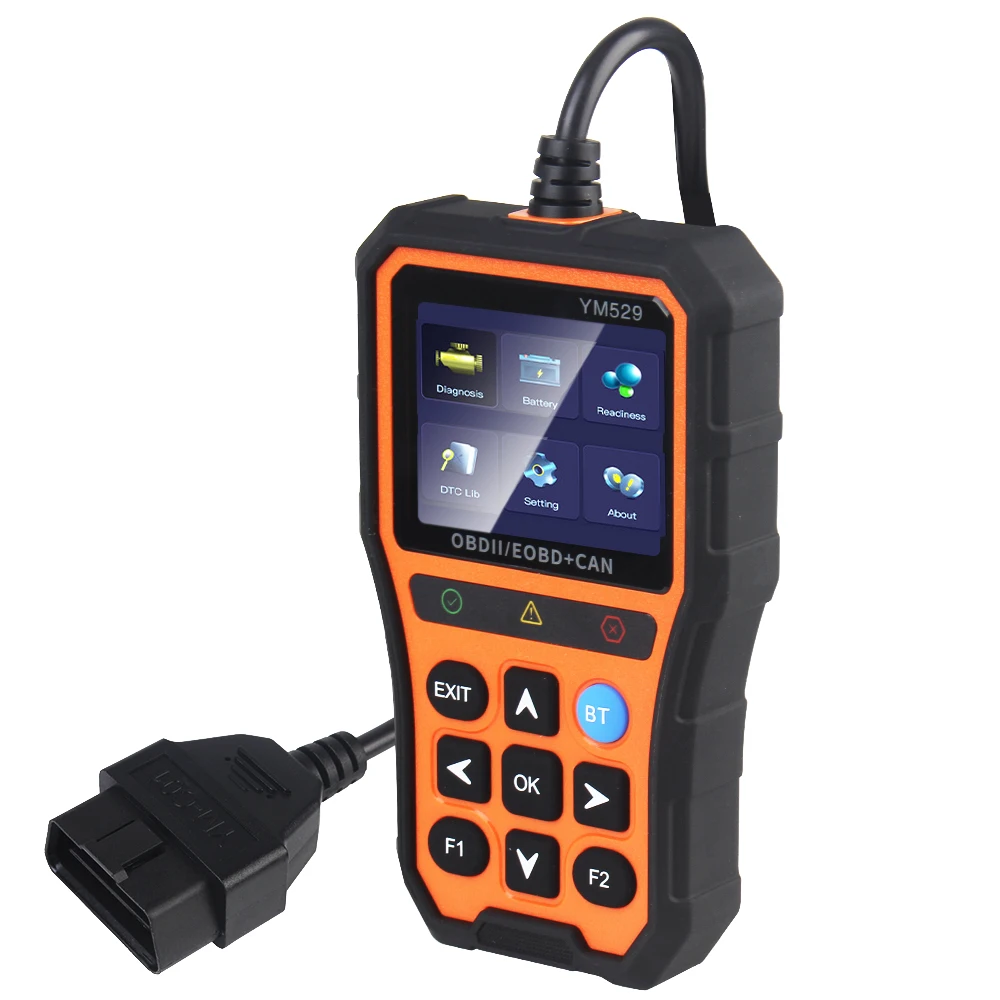 Professional Automotive Diagnostic Scanner OBD2 Scanner OBD2 Engine Code Reader Battery Life Check and Evaluation