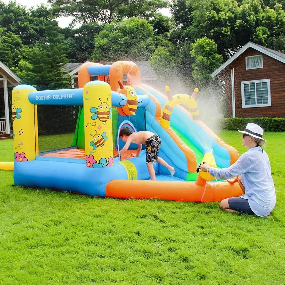 Hot Sale Popular  Inflatable bouncy house inflatable castle with blower accessories