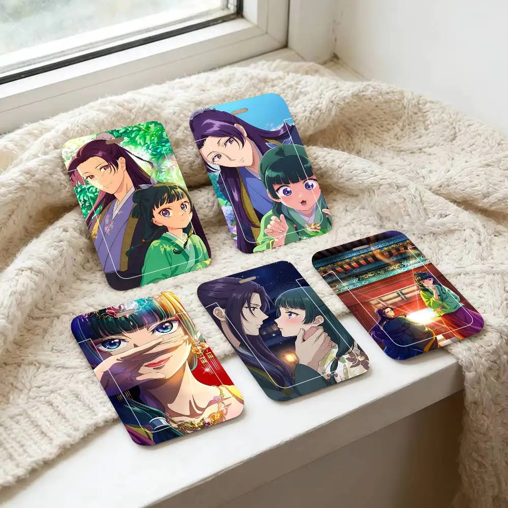 Anime The Apothecary Diaries Lanyard Card Holders Student ID Card Holders Neckband Card Holders Access Control Accessories Gifts