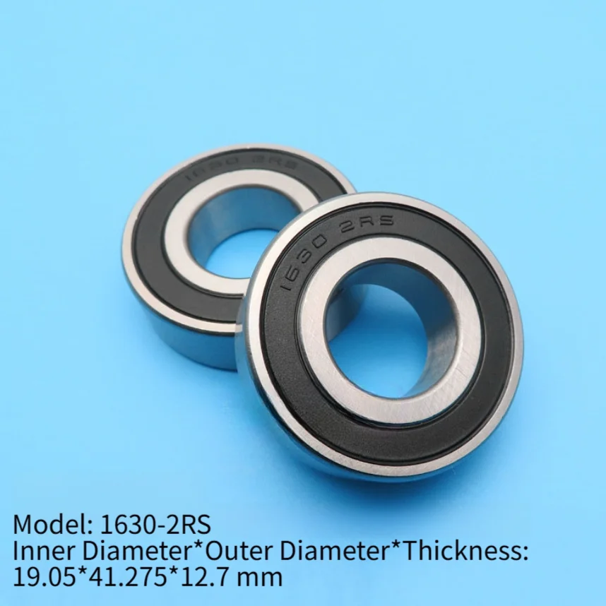 1630-2RS Bearing 19.05 mm Bore x 41.275 mm Outside Diameter x 12.7 mm Thickness Double Sealed for Industrial Motion Components