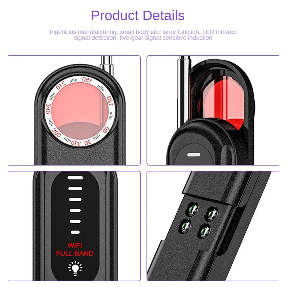 Gps Car Tracker Stylish Design Anti-eavesdropping Wireless Cutting-edge Technology Thief-proof Privacy Protection