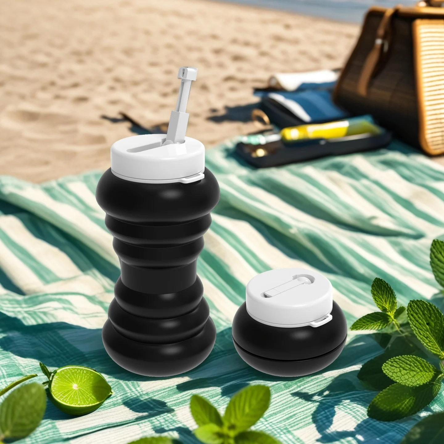 

Collapsible Handheld Bidet Portable | Compact Travel Bidet for Home, Outdoors, Camping & Travel,600ML Peri Bottle for Hemorrhoid