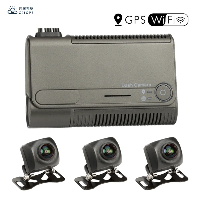 New Product Hybrid H.265 4 Channel Car Dvr Fleet Management Cmsv7 Remote Control 1-4ch Wifi Recorder Cms Server Mdvr Mobile Dvr