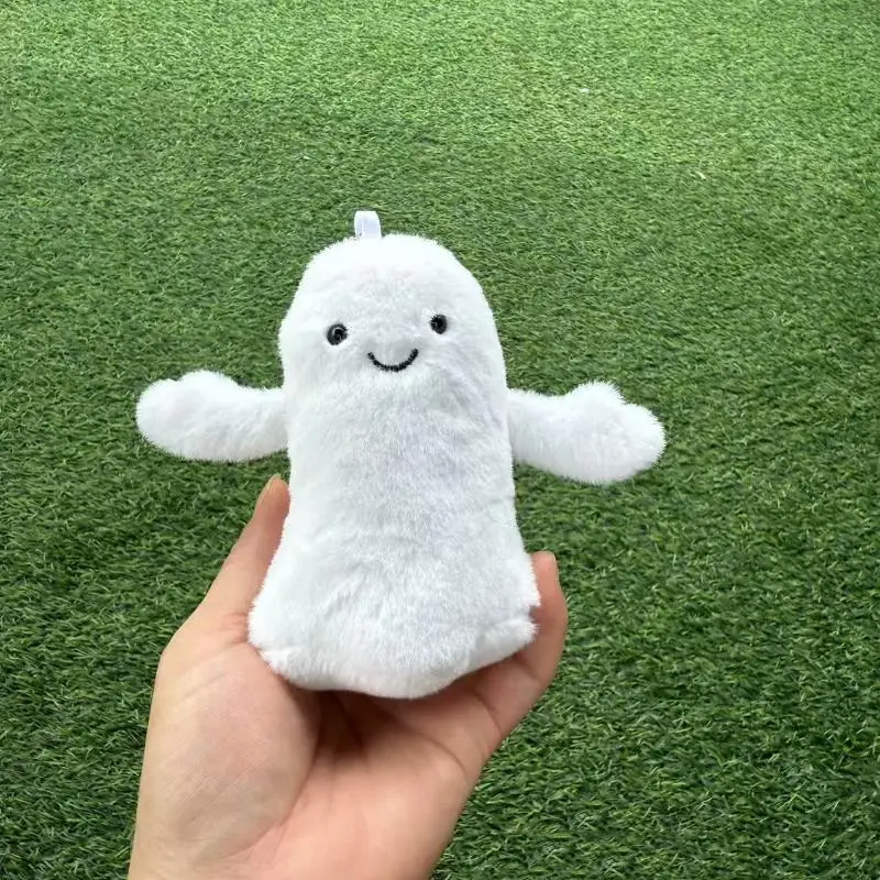 10cm Fun Cartoon Halloween Skeleton Bat Plush Doll Pendant Keychain Creative Cute Backpack Accessories For Children Holiday Gift