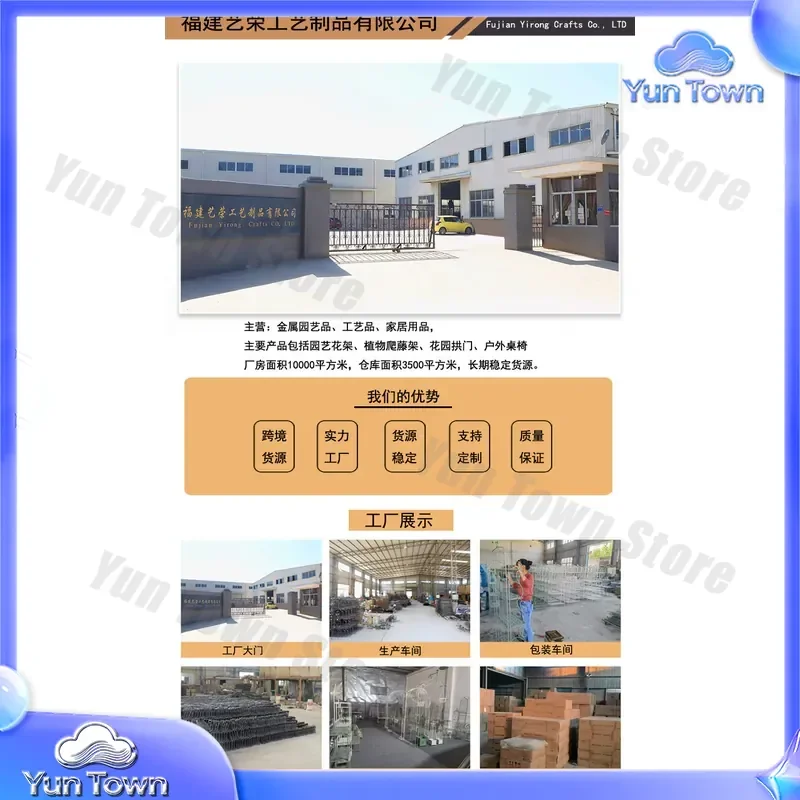 for American retro outdoor garden wrought iron table and chair set for courtyard barbecue folding furniture patio dining set