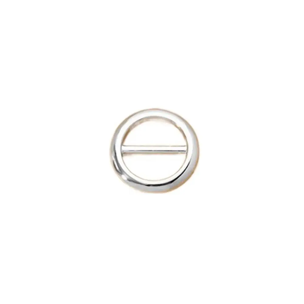 Hebillas anudadas de esquina para ropa de corazón redondo, mariposa, ajuste de cintura multifuncional, broche fijo para pañuelo, Pin dorado para mujer
