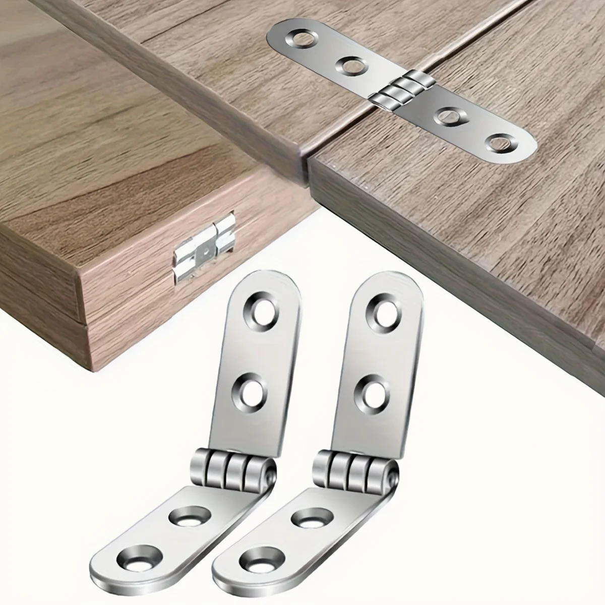 2 stücke 180 Grad Faltbare Scharnier Klappe Schraube-Auf Scharniere Für Nähmaschine Schrank Tür Scharnier Möbel Hardware Zubehör