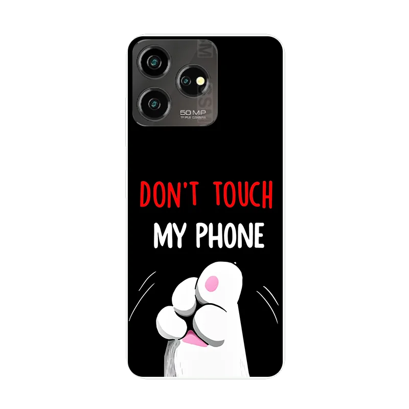 For ZTE Axon 50 Lite Case 50Lite Funny Cute Silicon Soft Back Case for ZTE Axon 50 Lite 8050 Cover Axon50 Lite Shockproof Bumper