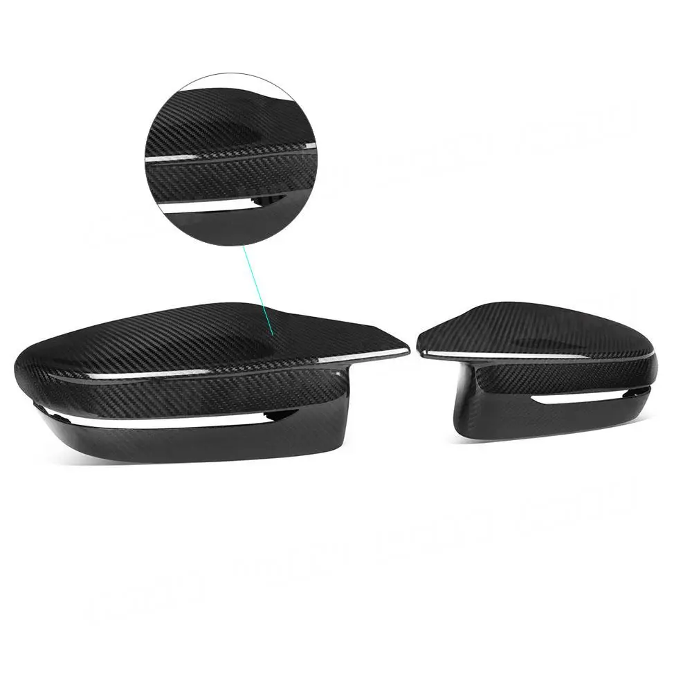 For BMW 3 4 Series G80 M3 G82 G83 M4 2021+  Carbon Fiber Side Rear view Mirror Cover Replacement Car Accessories ABS Body Kits