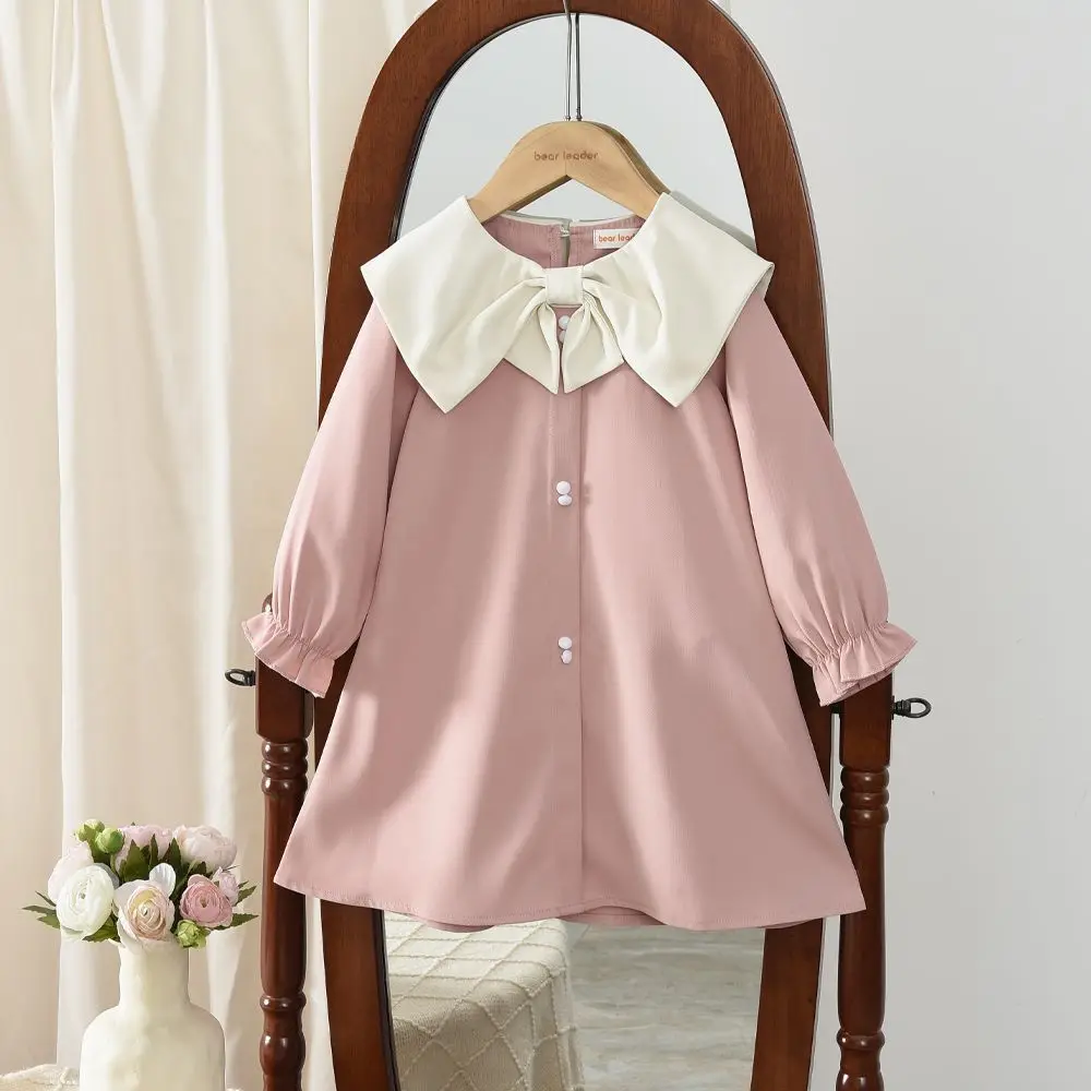 2026 Spring Autumn New Long Sleeve Dress, Fashionable Versatile French Fragrant Style Girl's Temperament Dress