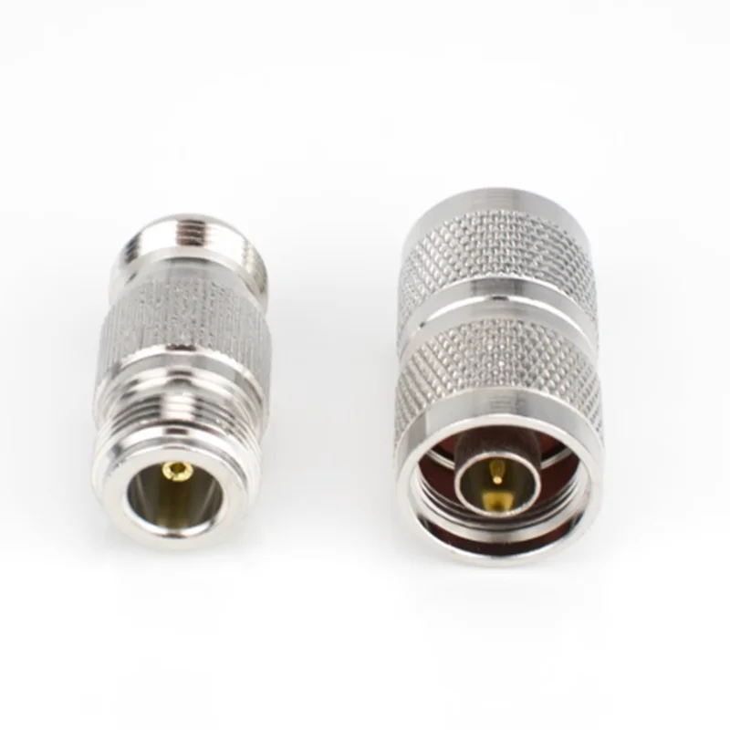 Connector N Female to N Female Jack In Series RF Coaxial Adapter N Male Plug to N Male Plug Straight RF Coaxial Adapter