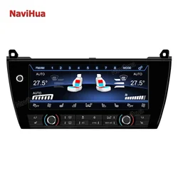 Pannello di controllo del clima Touch Screen da 10.25 pollici per BMW serie 5 F10 2011-2017 aggiornamento aria condizionata schermo AC digitale