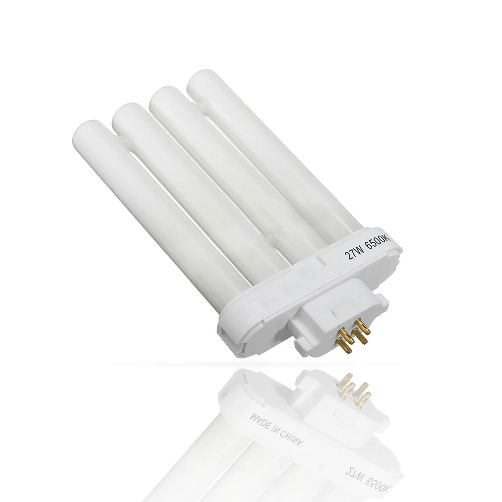 

220 В 4-контактный четырехтрубный компактный люминесцентный светильник, лампы для защиты глаз, рабочее освещение для чтения, офисное общежитие