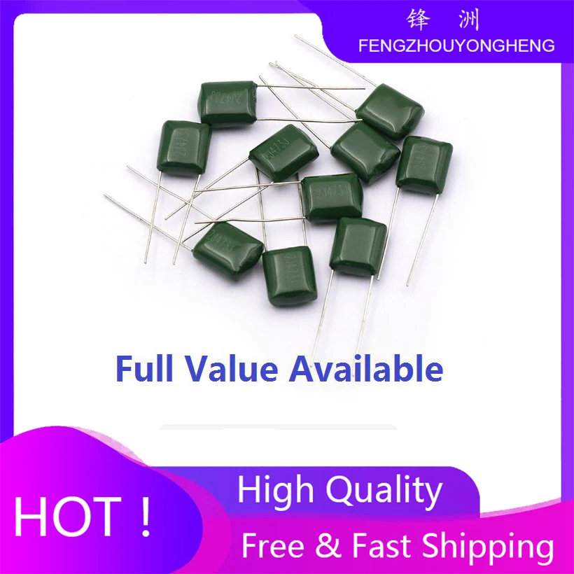 2A222J 2A472J 2A332J 2A473J 2A102J 2A103J 2A471J 2A682J 2E104J 2J152J 2A154J 2A392J 2A562J 100V 2A104J Polyester Film Capacitor