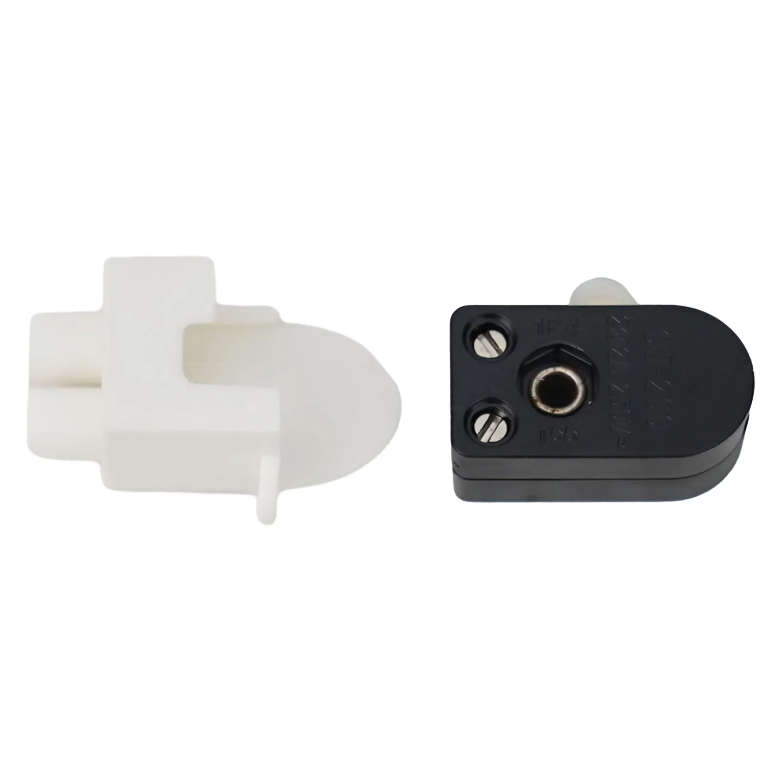 Cord-operated Switch Pull Switch White&Black Convenient To Install Copper And Plastic Easy For Pull Switch Repair Replacement