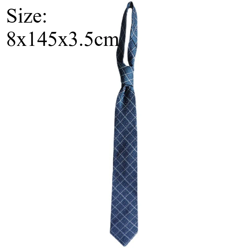 Vintage 8CM Light‑Luxury Hand‑Tied Striped Formal Suit Necktie Elegant Shirt Accessory For Business And Banquet Formal Occasions
