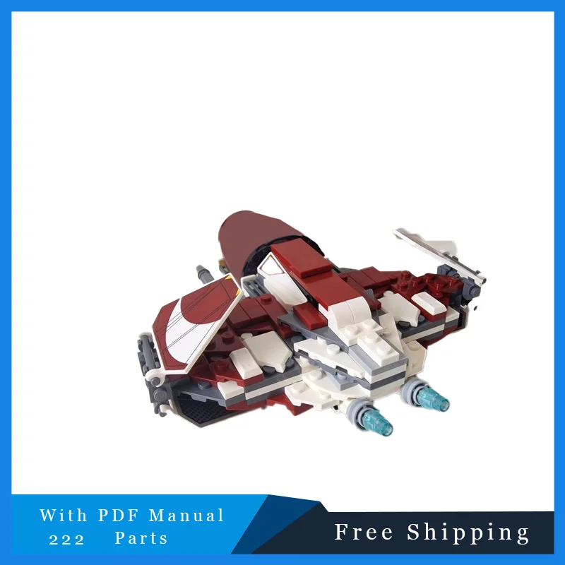 

222 PCS Star Battle Series Space Combat Spacecraft Modular Building Blocks Model Puzzle DIY Assembly Model Toys Christmas Gifts