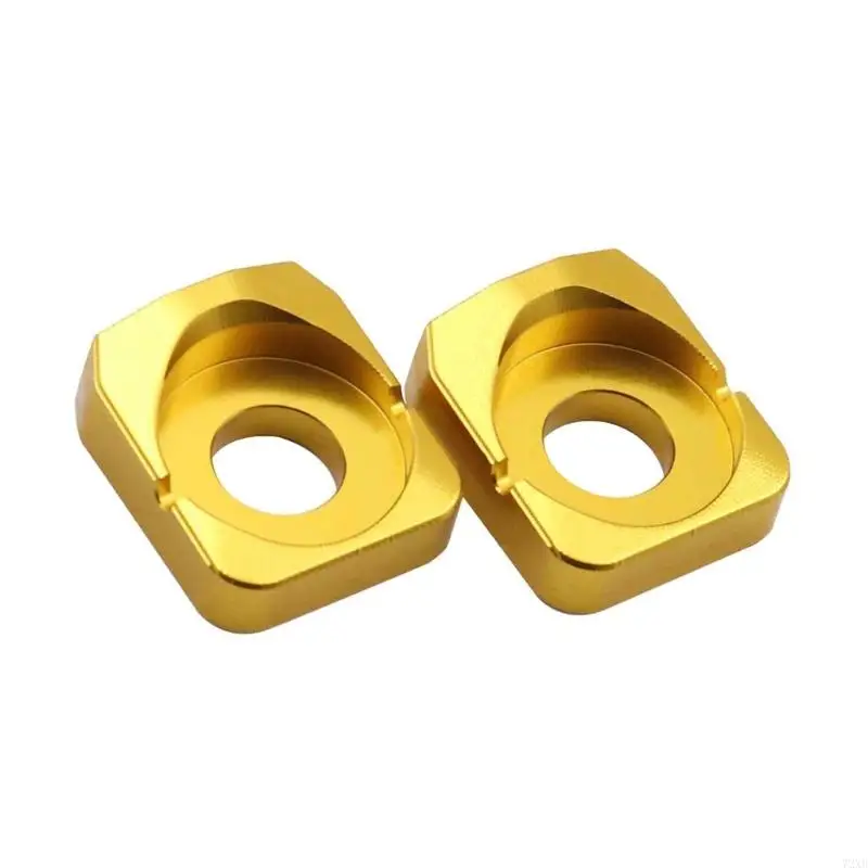 

2Pcs Electric Bike Motorcycle Aluminum Rear Wheel Axles Hub Chain Adjuster 72XB