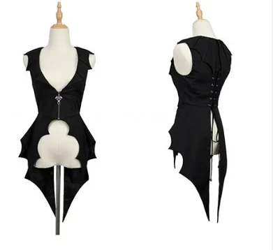 Variant: Long black vest