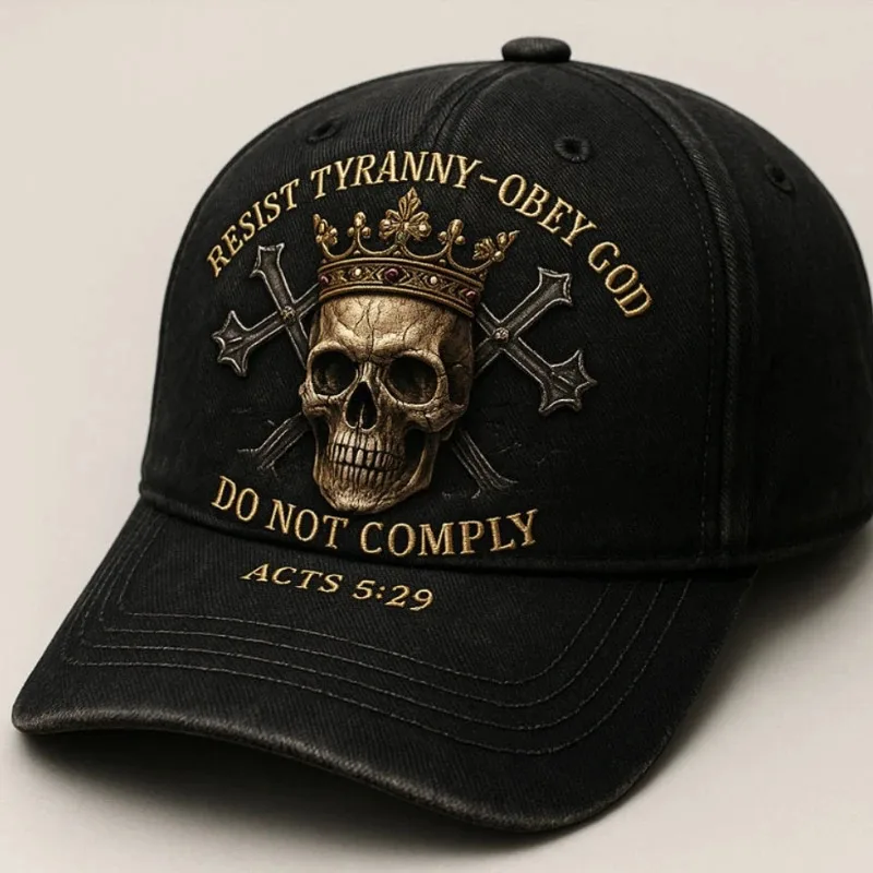 Immagine 6: Cappello Commemorativo 250° Anniversario USA per Uomo, Berretto Patriottico con Design a Stelle e Strisce, Modello con Stampa Piatta