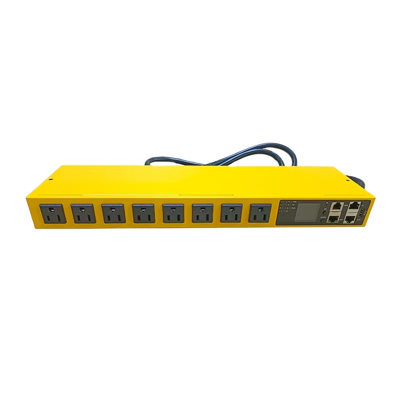 

Smart PDU Cabinet Socket 8-port US Gauge Ssh SNMP 485-TCP RTU Programming Development Network Remote Control
